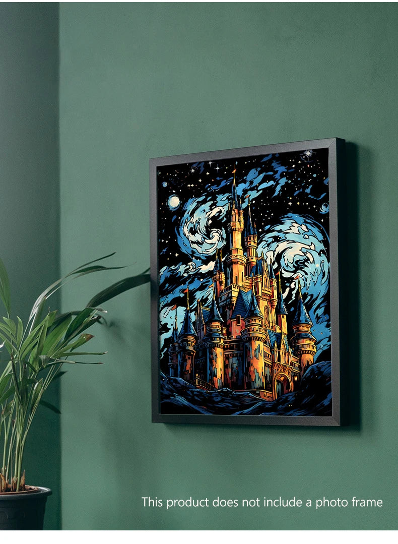 CowLost | product_id-a3-diy-noctilucent-scratch-painting-kit-castle-starry-cat-dolphin-landscape-night-scenes |10