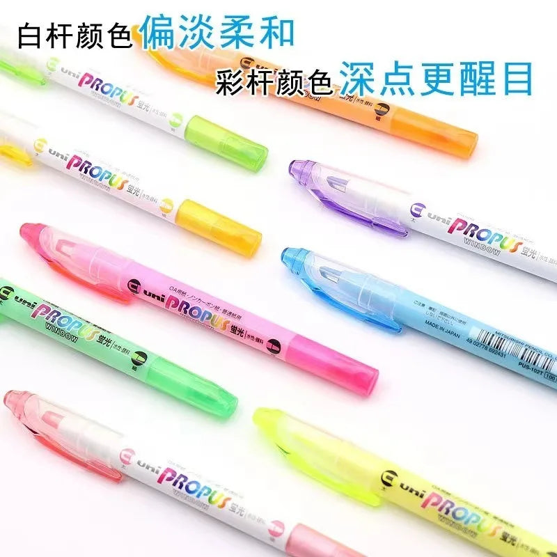 CowLost | product_id-japanese-uni-propus-window-highlighter-pen-103t-102t-double-head-no-smudging-art-marker |5