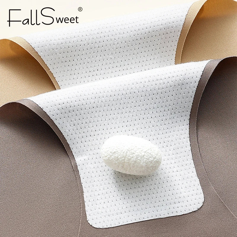 CowLost | product_id-fallsweet-8pcs-seamless-ultra-thin-high-elastic-mulberry-silk-panties-for-women-m-2xl |3