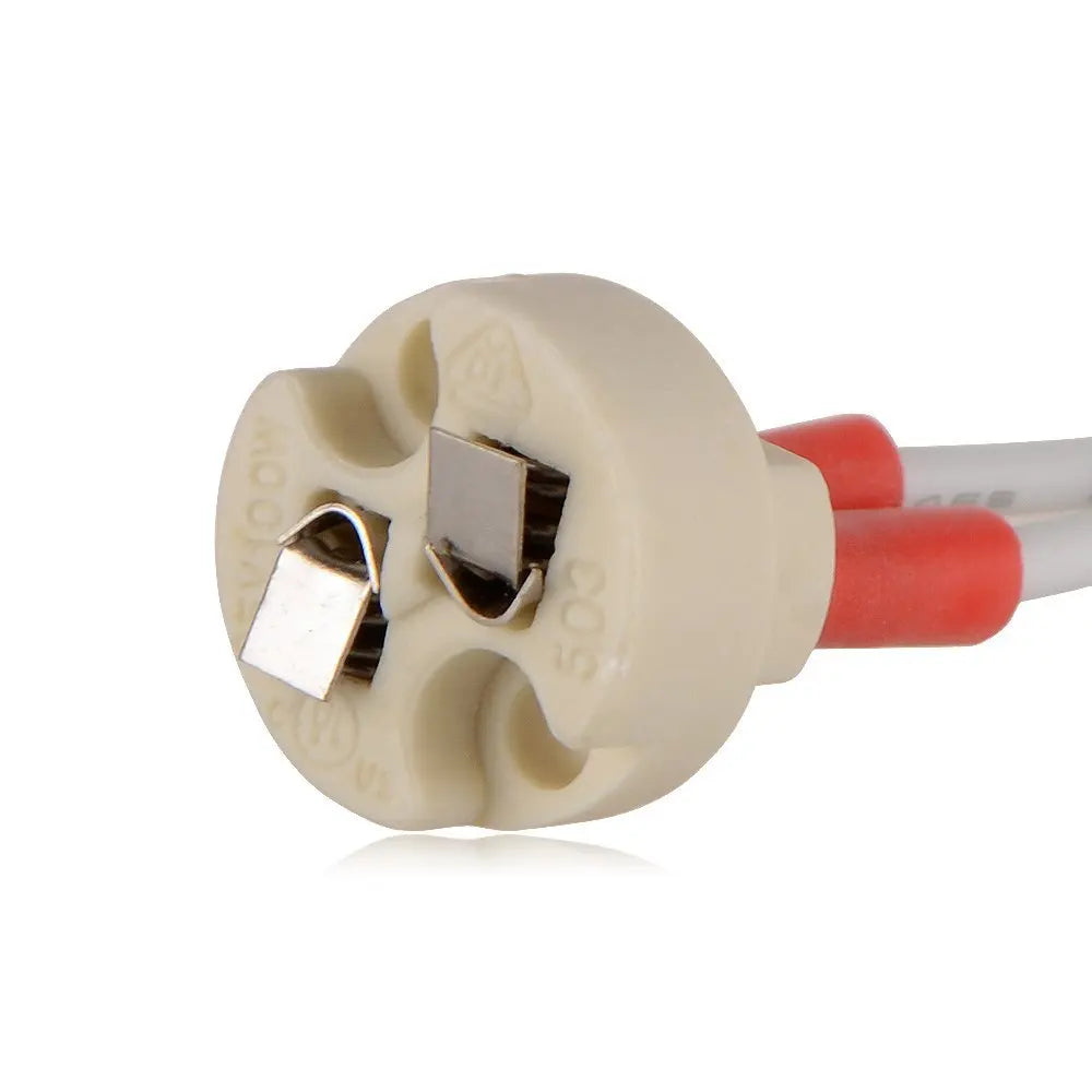 CowLost | product_id-10-50-pcs-gu10-mr16-silicone-lamp-holder-socket-base-adapter-with-15cm-wire-for-led-halogen-light |3