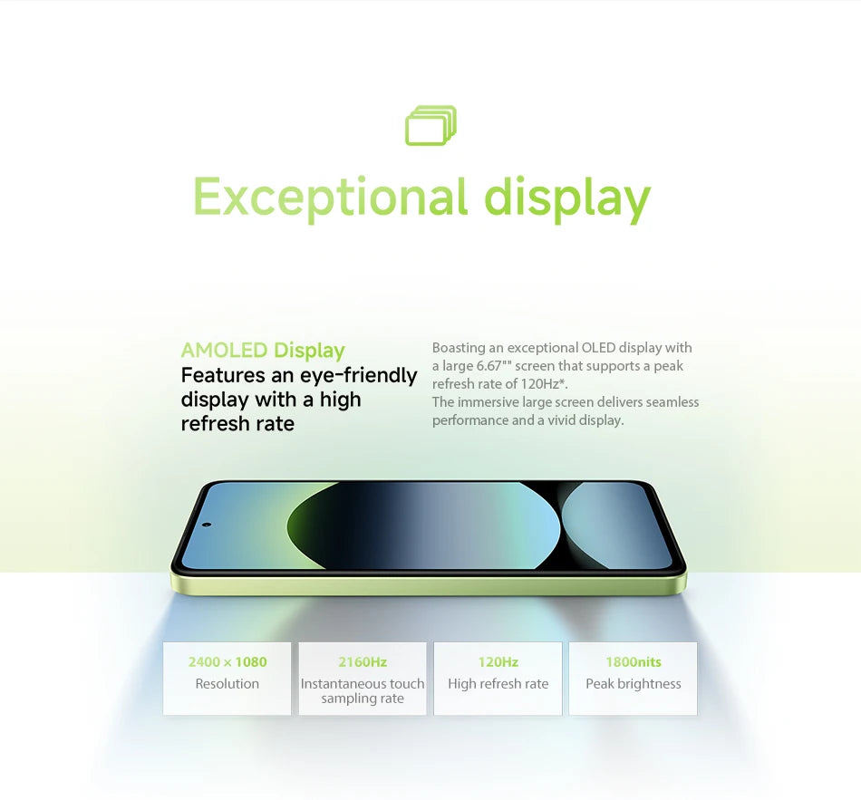 CowLost | xiaomi-redmi-note-14-smartphone-108mp-ai-camera-5500mah-6-67-120hz-amoled-display-mediatek-helio-g99-ultra |32