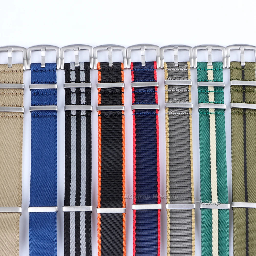CowLost | product_id-nylon-braided-canvas-watch-band-18mm-22mm-soft-sport-military-strap-unisex |6