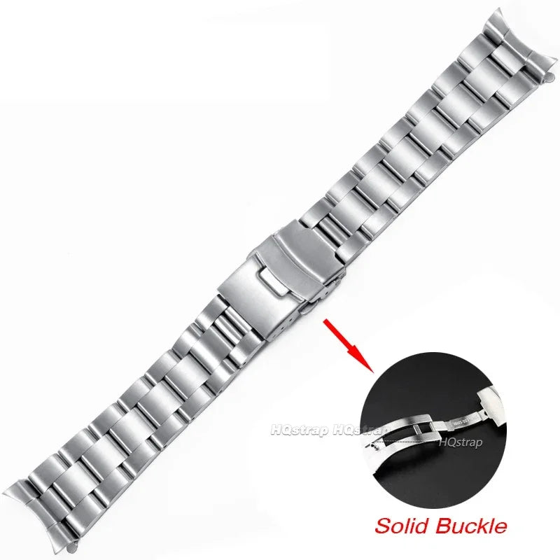CowLost | watch-bands-product_id-stainless-steel-curved-end-band-18mm-22mm-replacement-strap-for-seiko-skx007-skx009-oyster-watch |13