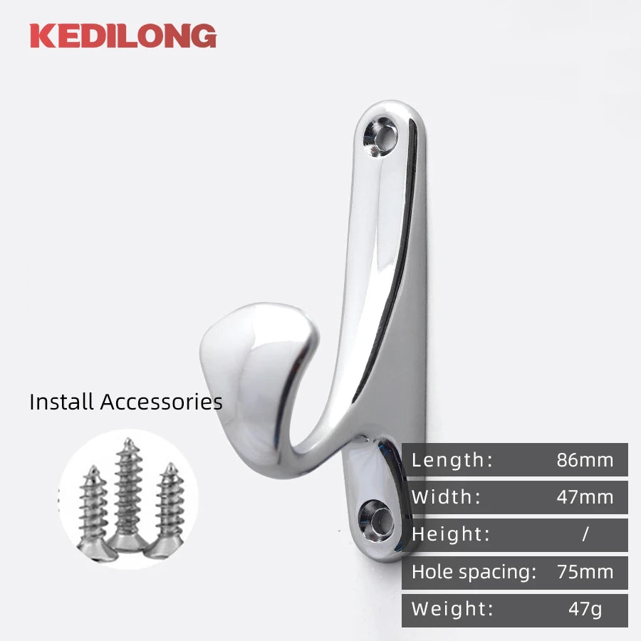 CowLost | modern-minimalist-zinc-alloy-black-clothes-hook-furniture |21