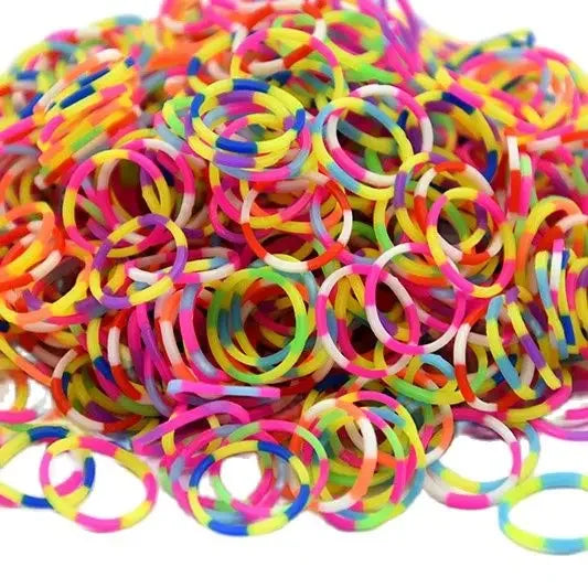 DIY Hand Knitting Machine Rubber Band Loom for Kids Colorful Bracelet Craft Toys