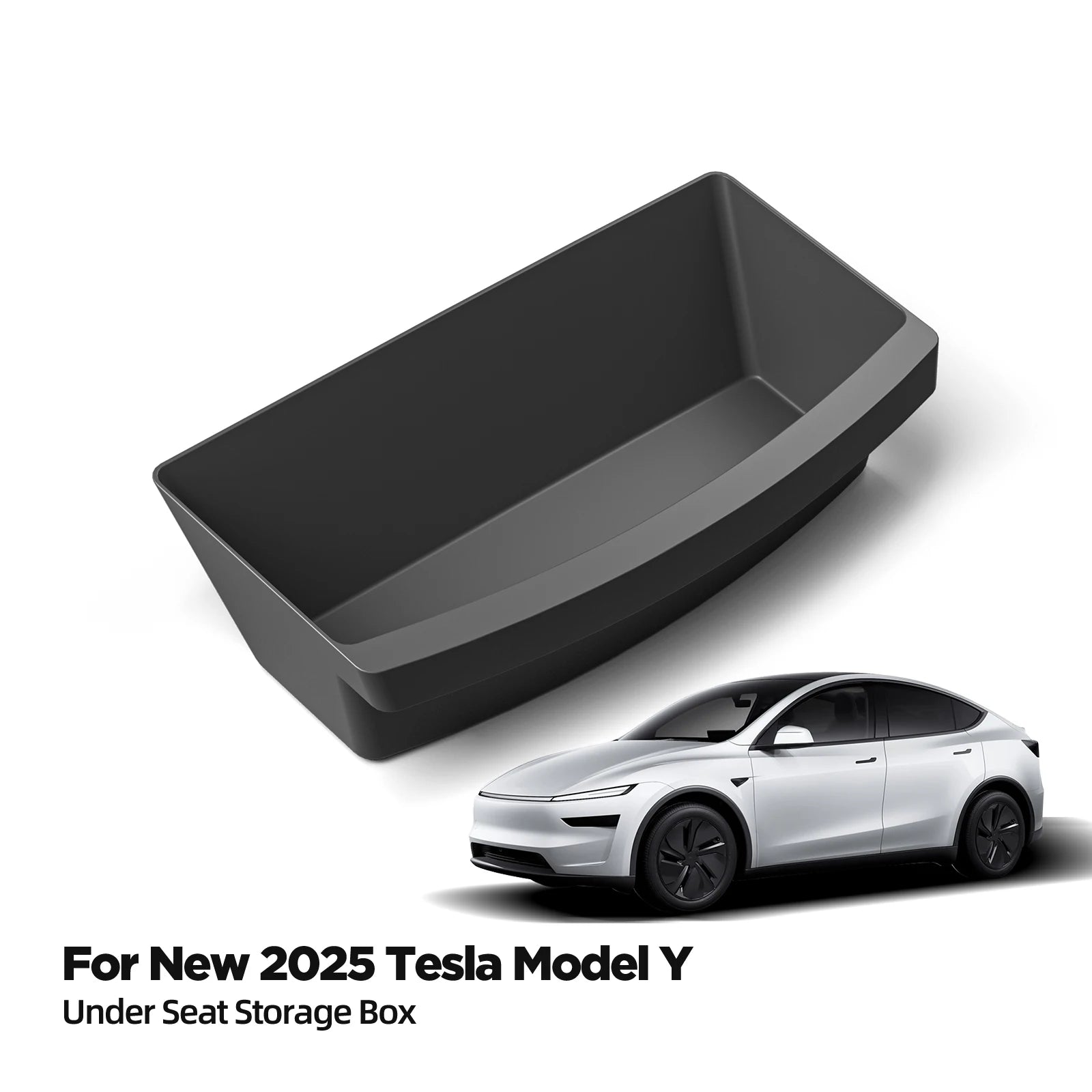CowLost | for-tesla-model-y-juniper-launch-2025-under-seat-storage-box |2