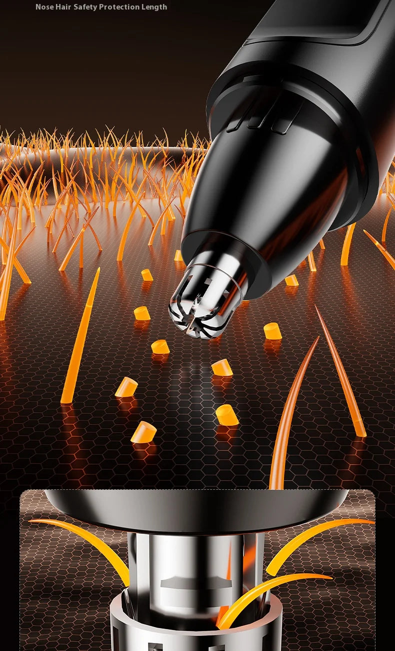 CowLost | product_id-rechargeable-electric-nose-hair-trimmer-for-men-precise-waterproof-grooming-tool |11