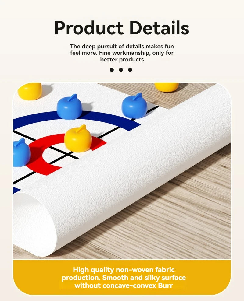 CowLost | product_id-tabletop-curling-game-with-8-16-rollers-shuffleboard-pucks-for-family-fun-and-parties |11