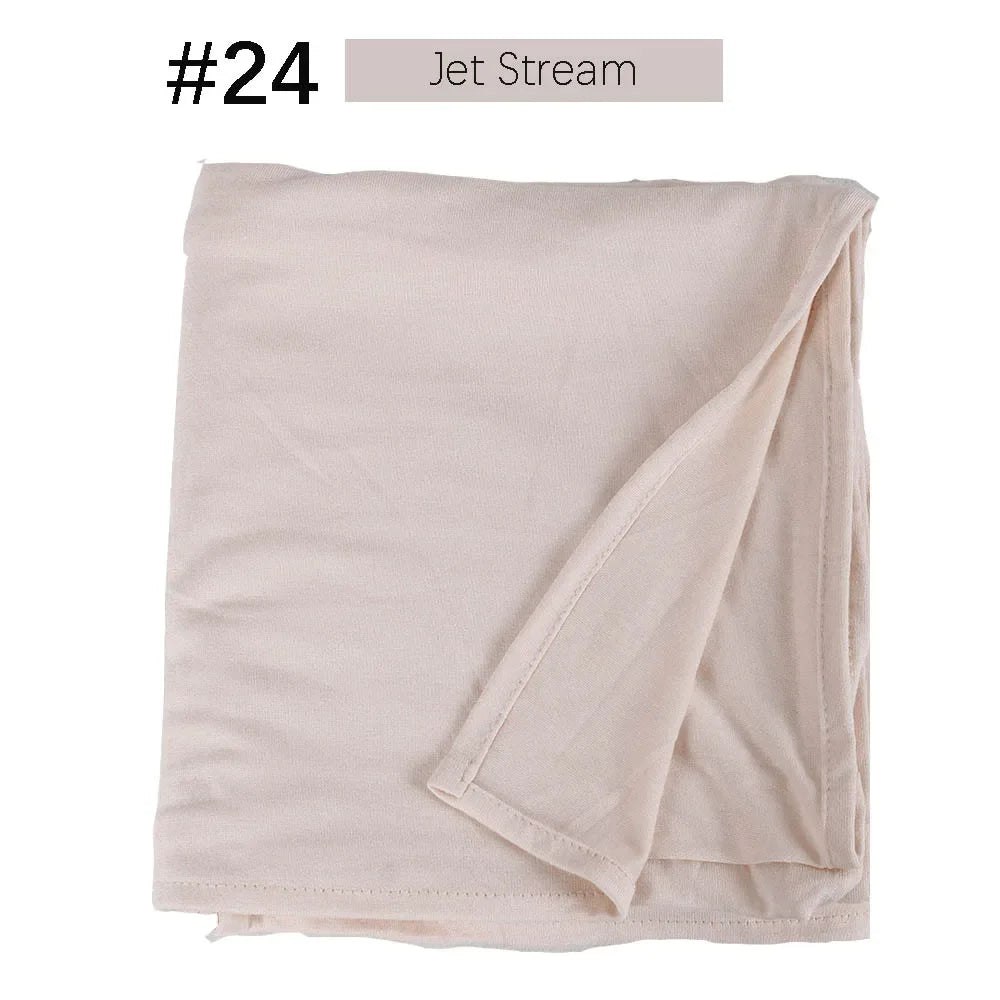 CowLost | muslim-women-stretchy-jersey-hijab-plain-cotton |40