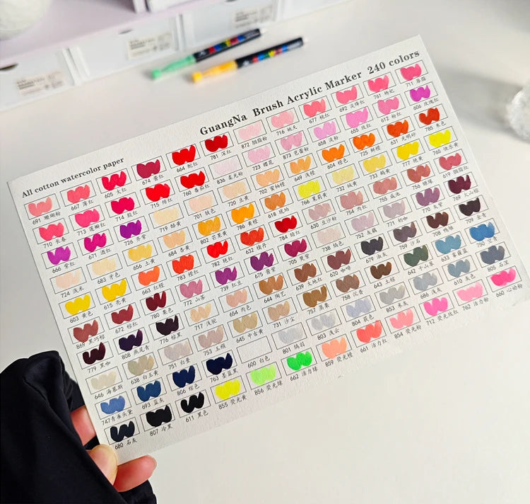 CowLost | markers-product_id-acrylic-paint-soft-brush-markers-set-for-wood-stone-canvas |11