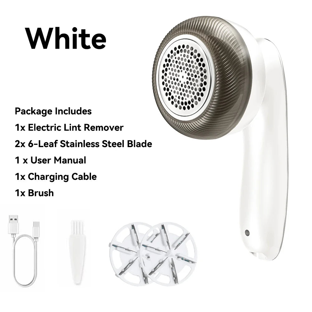 CowLost | electric-digital-display-lint-remover-rechargeable |10