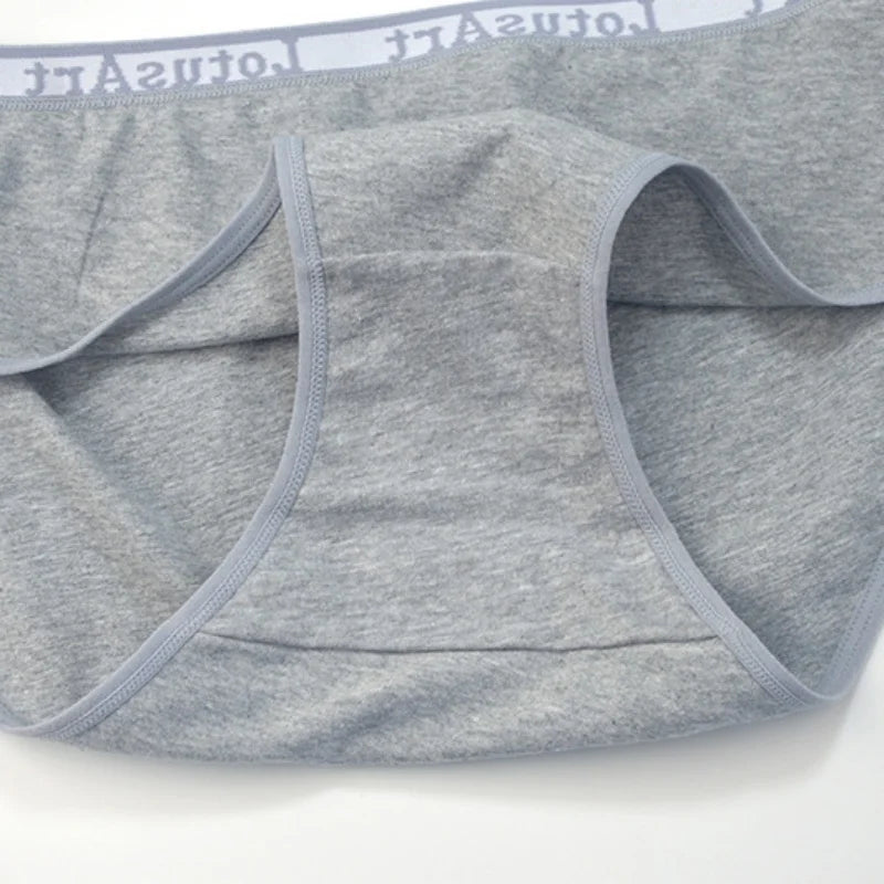 CowLost | product_id-2pcs-women-high-waist-cotton-briefs-tummy-control-breathable-m-2xl |3