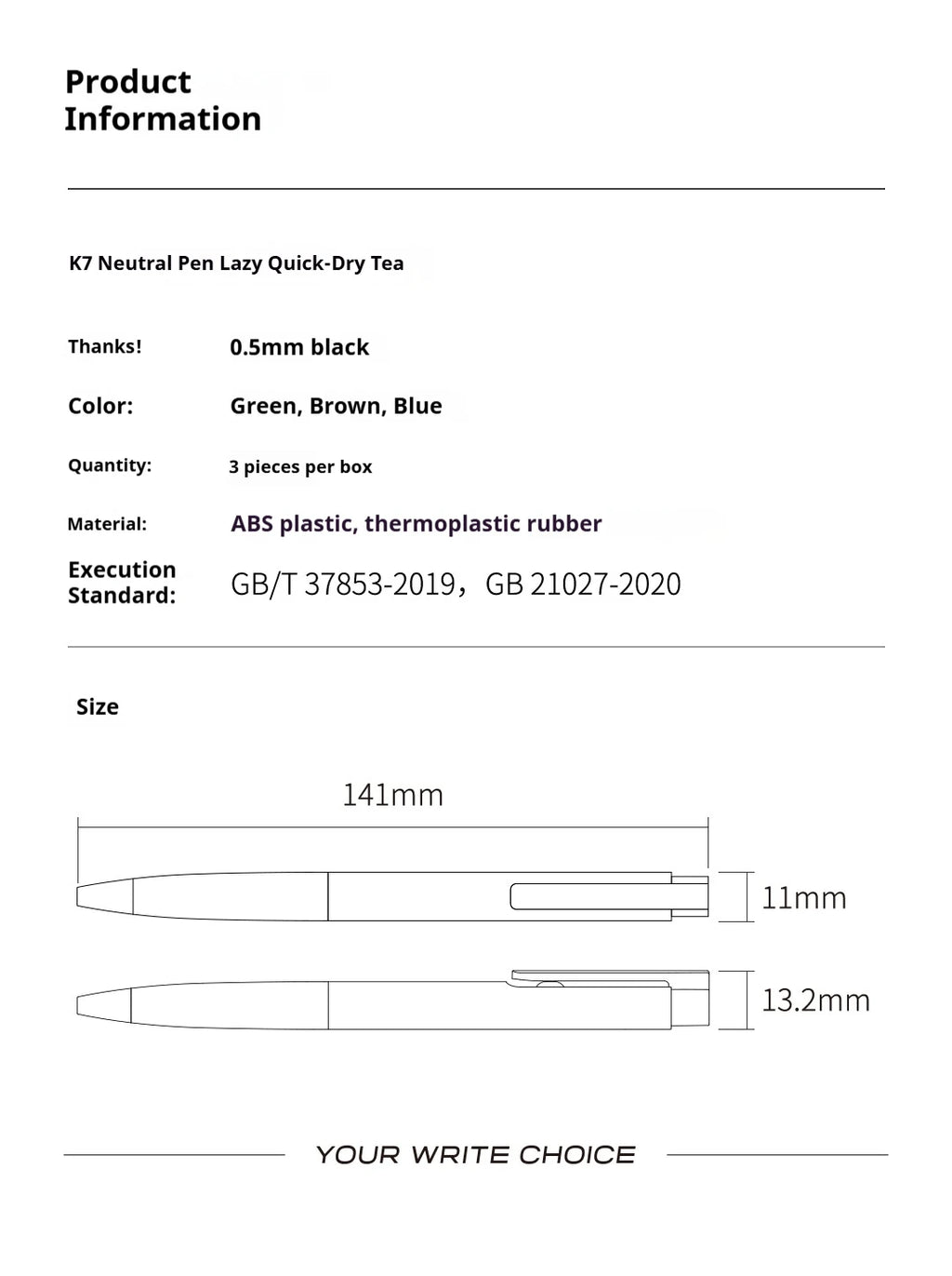 CowLost | product_id-kaco-3-pack-afternoon-tea-gel-pens-0-5mm-retractable-quick-dry-smudge-proof-ink |18