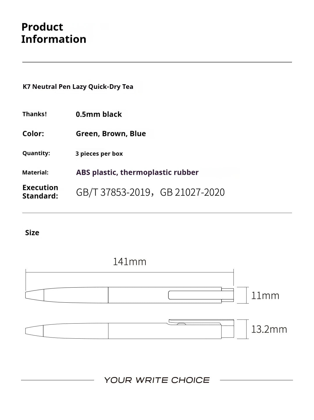 CowLost | product_id-kaco-3-pack-afternoon-tea-gel-pens-0-5mm-retractable-quick-dry-smudge-proof-ink |18