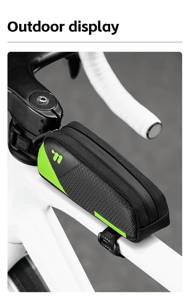 CowLost | west-biking-mini-bike-bag-0-6l-portable-bicycle-top-tube-bag-pu-waterproof-lightweight-triangle-bag-mtb-road-bike-accessories |21