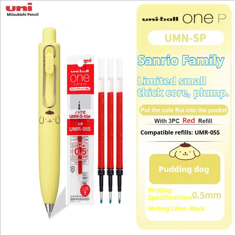 CowLost | product_id-uni-ball-one-sanrio-mini-pocket-gel-pen-0-5mm-black-pochacco |44
