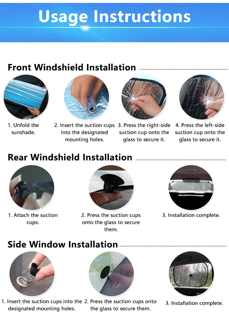 CowLost | product_id-car-windshield-sunshade-foldable-uv-protection-heat-insulation-universal-front-rear-cover |24