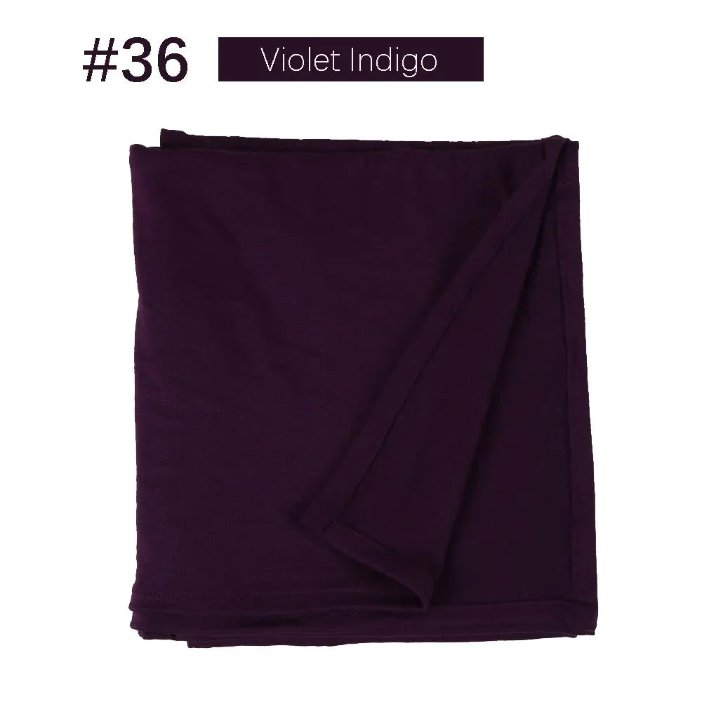 CowLost | muslim-women-stretchy-jersey-hijab-plain-cotton |42