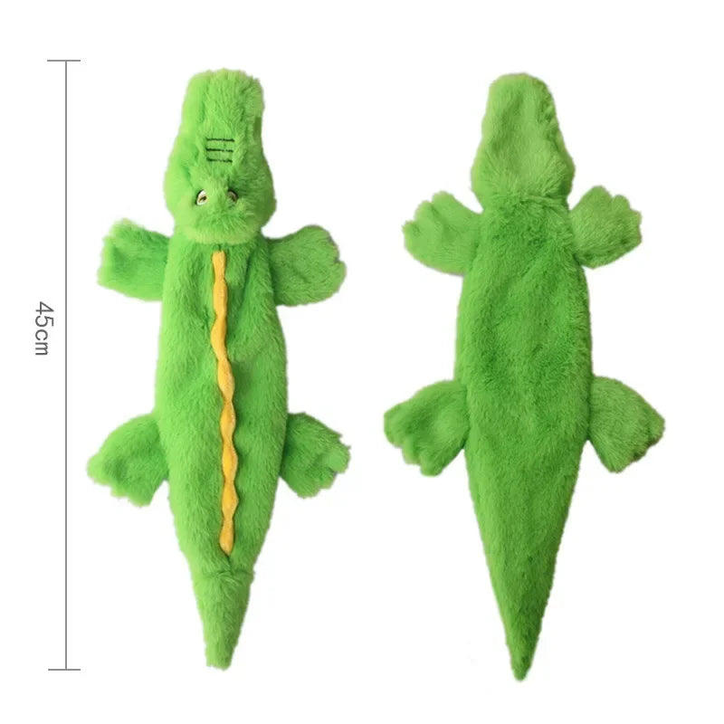 CowLost | dog-kennel-run-accessories-soft-shell-plush-squeaky-dog-toy |2