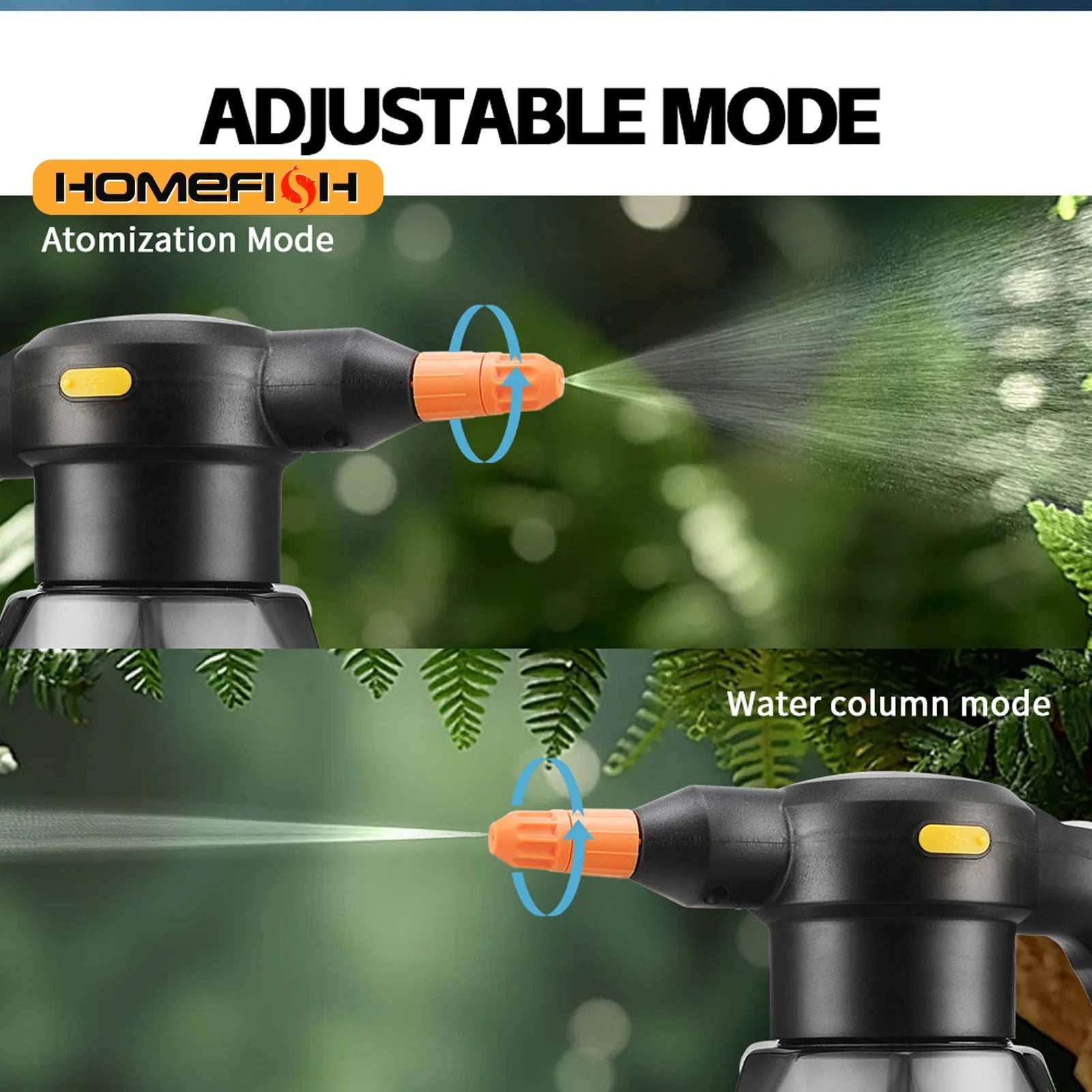 CowLost | 2l-rechargeable-electric-handheld-sprinkler-atomizing-watering-can-water-sprayer-for-garden-plants |2