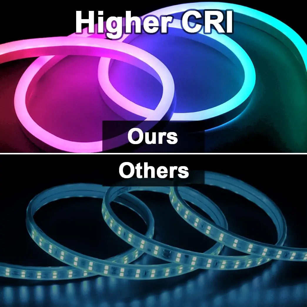 40M/30M RGB LED Neon Rope Lights, Music Sync, App & Remote Control, Waterproof Indoor Outdoor
