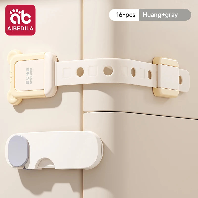CowLost | aibedila-baby-safety-locks-adhesive-child-proof-cabinet-drawer-door-latches |27