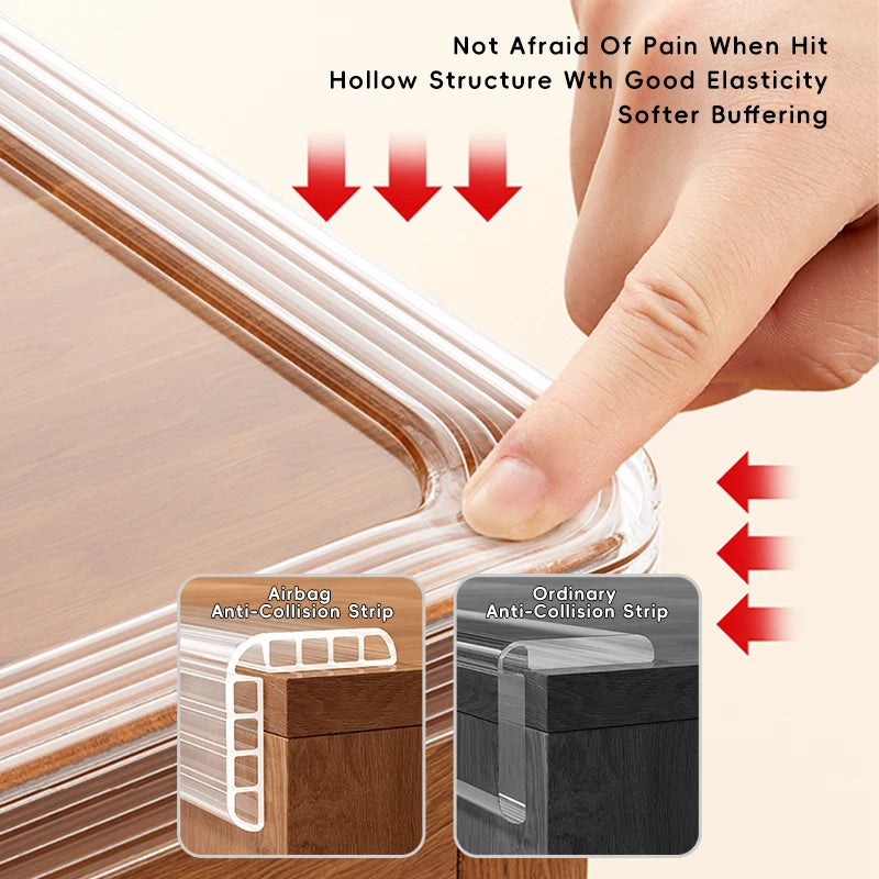 CowLost | aibedila-baby-protection-thickening-pvc-transparent-edge |7