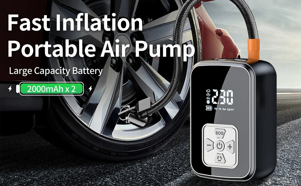 CowLost | product_id-yiju-portable-digital-electric-tire-inflator-pump-for-car-motorcycle-bicycle |7
