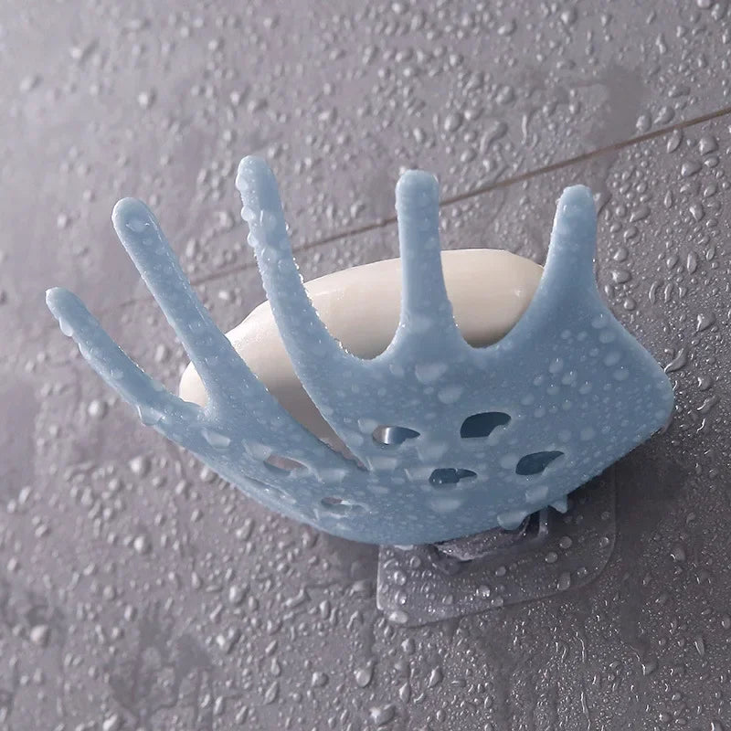 CowLost | 1pc-crown-plastic-storage-holder-soap-rack |5