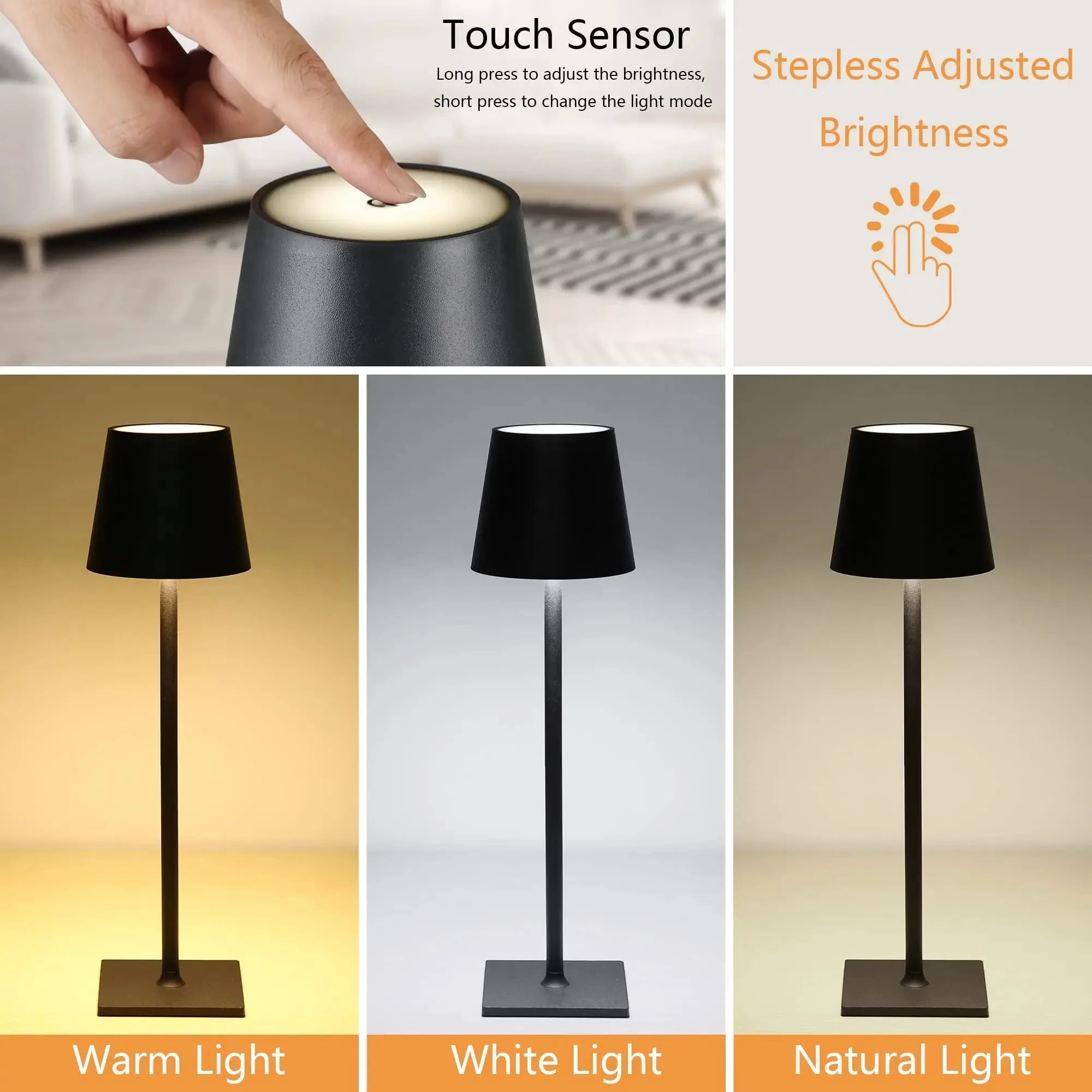 CowLost | product_id-rechargeable-led-touch-sensor-table-lamp-wireless-night-light-for-bedroom-restaurant-hotel-bar |17