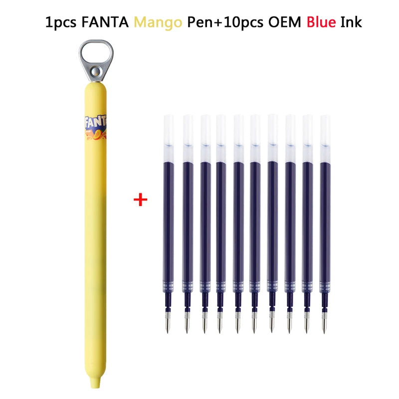 CowLost | product_id-kaco-fanta-collab-sprint-pop-up-0-5mm-black-gel-pen-side-knock-smooth-writing-stationery |28