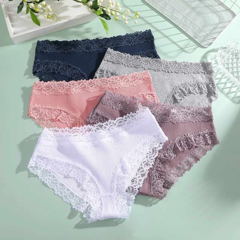 CowLost | activewear-pants-3pcs-women-cotton-seamless-low-waist-panties-set |10
