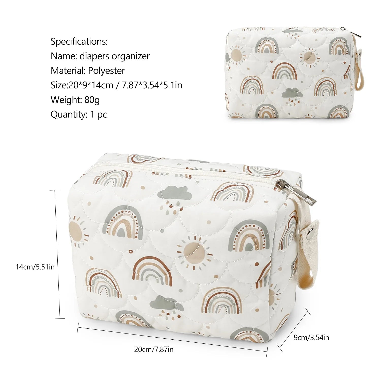 CowLost | baby-diaper-bag-waterproof-nappy-bag-reusable-wet-dry-storage-handbag |3