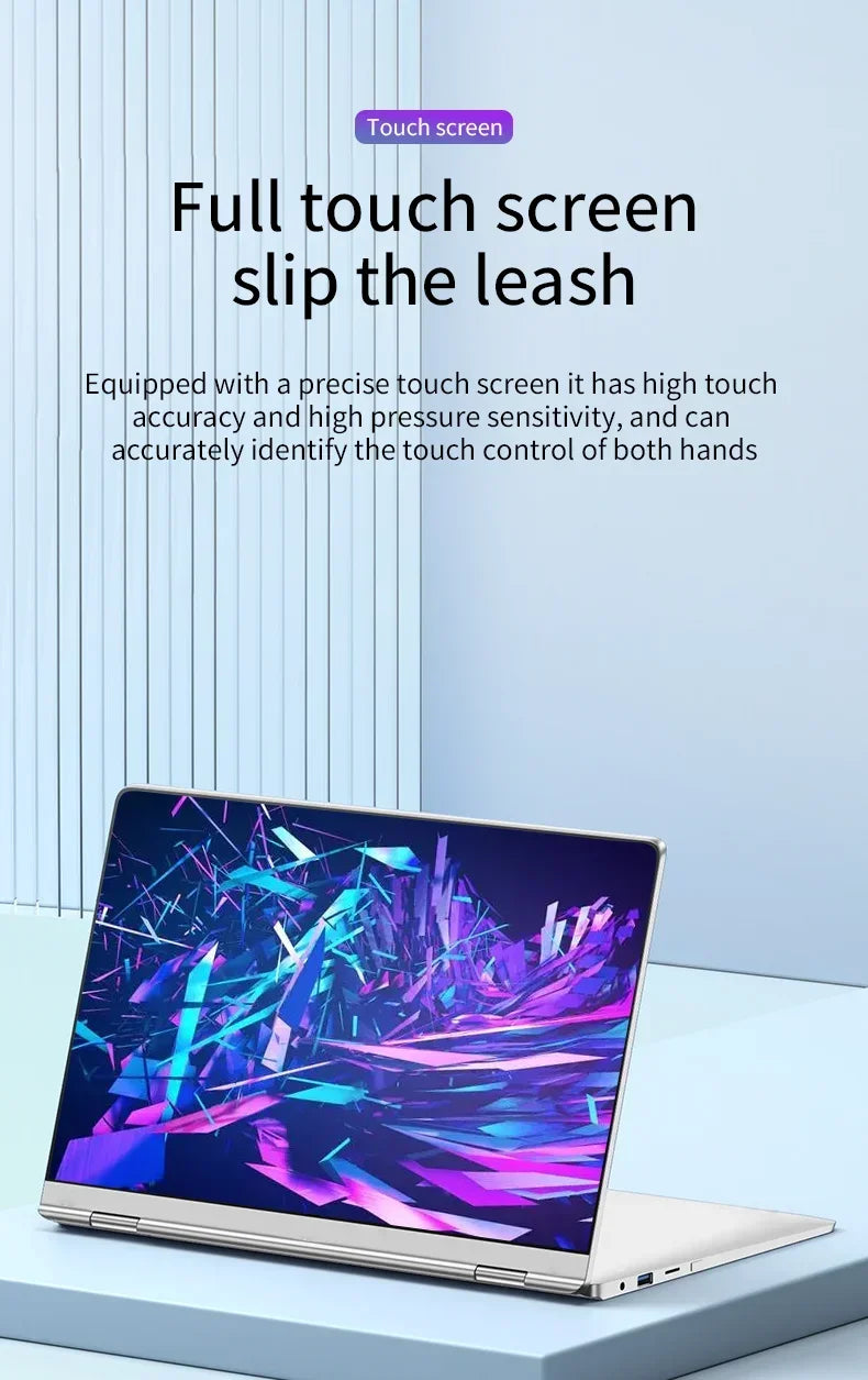 CowLost | portable-2-in-1-laptop-computer-intel-n4020-11-6-inch-touch-screen-notebook-ram-8gb-rom-128gb-1tb-ssd-windows-11-pro-pc-computer |8
