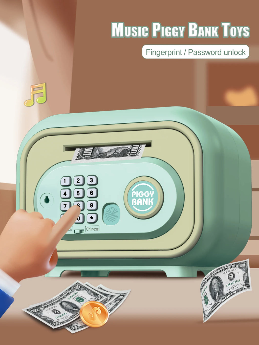 CowLost | product_id-electronic-atm-money-box-piggy-bank-with-fingerprint-password-for-kids-large-storage-gift |6