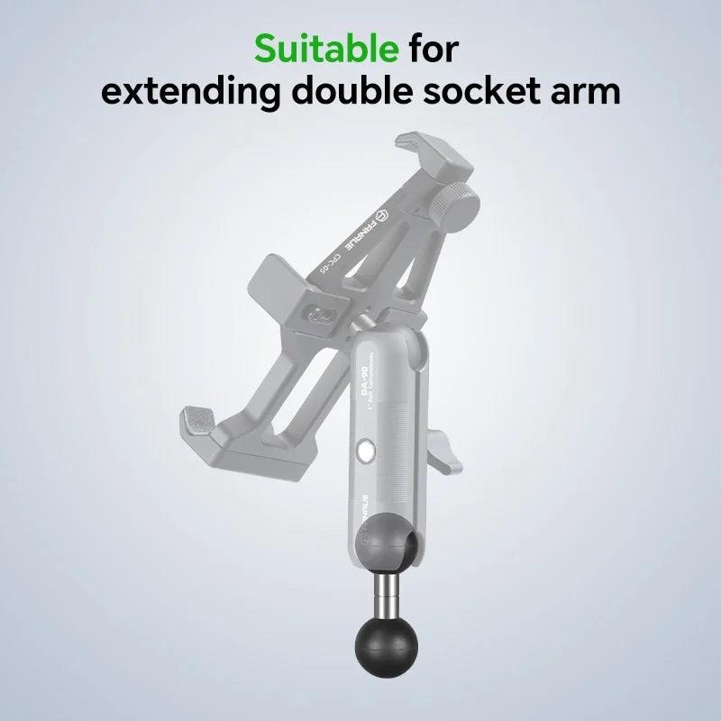 CowLost | product_id-fanaue-double-ball-mount-adapter-1-to-25mm-20mm-17mm-composite-extension-for-ram-mounts-double-socket-arm |5