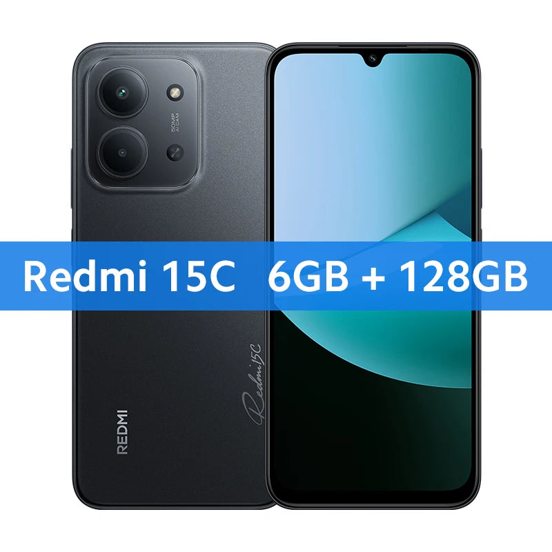 CowLost | redmi-15c-global-version-xiaomi-smartphone-mediatek-helio-g81-ultra-50mp-main-camera-120hz-6-9-dot-drop-display-33w-charging |38