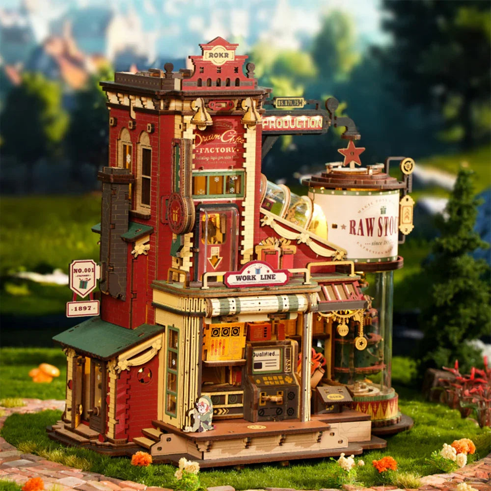 CowLost | fencing-barriers-robotime-rokr-dream-gift-factory-3d-wooden-puzzle-music-box-kit |2
