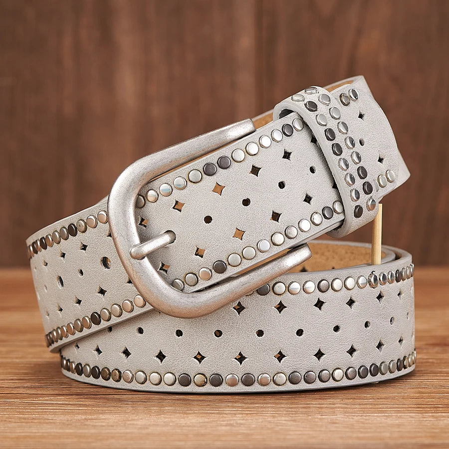 CowLost | 3-7cm-original-design-vintage-lady-belt |1