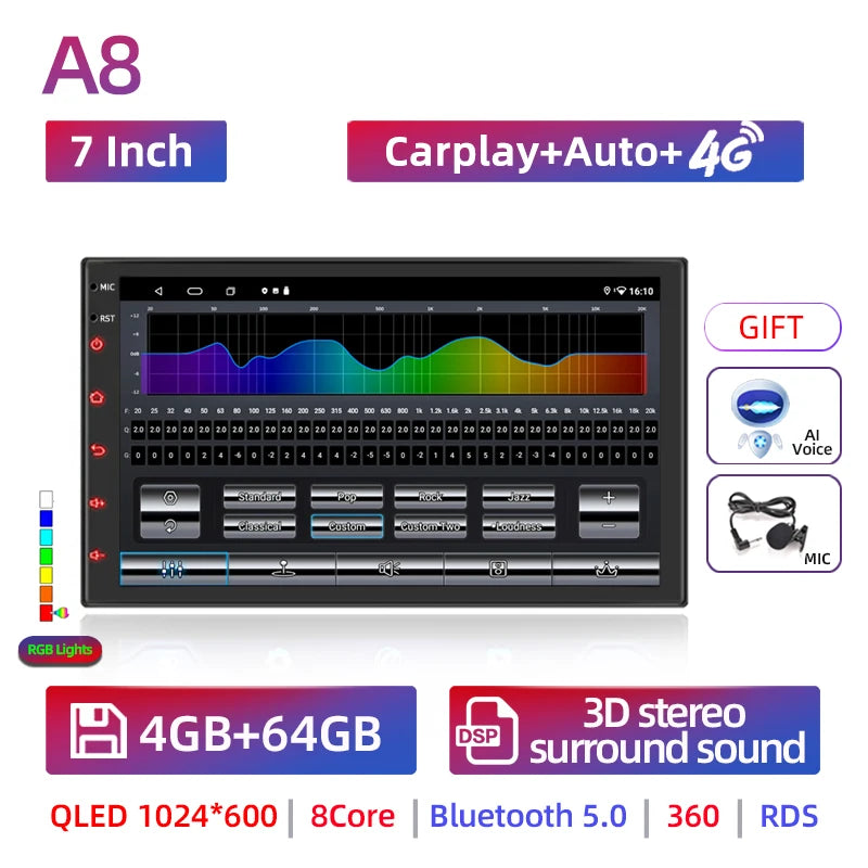 CowLost | android-13-2-din-car-radio-carpla-auto-7-9-10-13-1-inch-universal |56