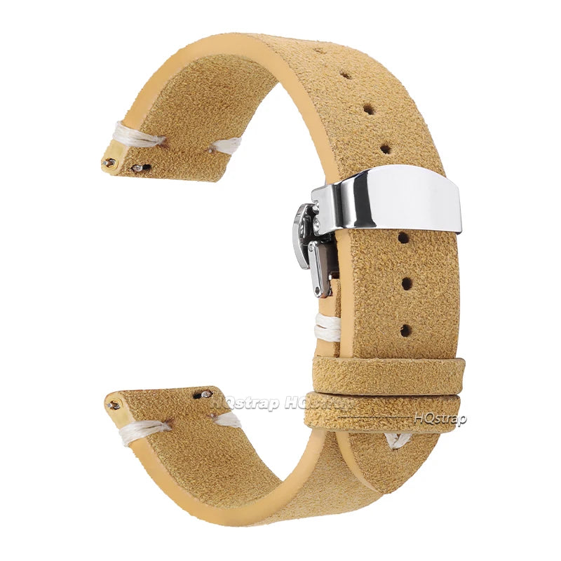CowLost | product_id-vintage-genuine-suede-leather-watchband-with-butterfly-buckle-18-20-22mm-quick-release-for-seiko |16