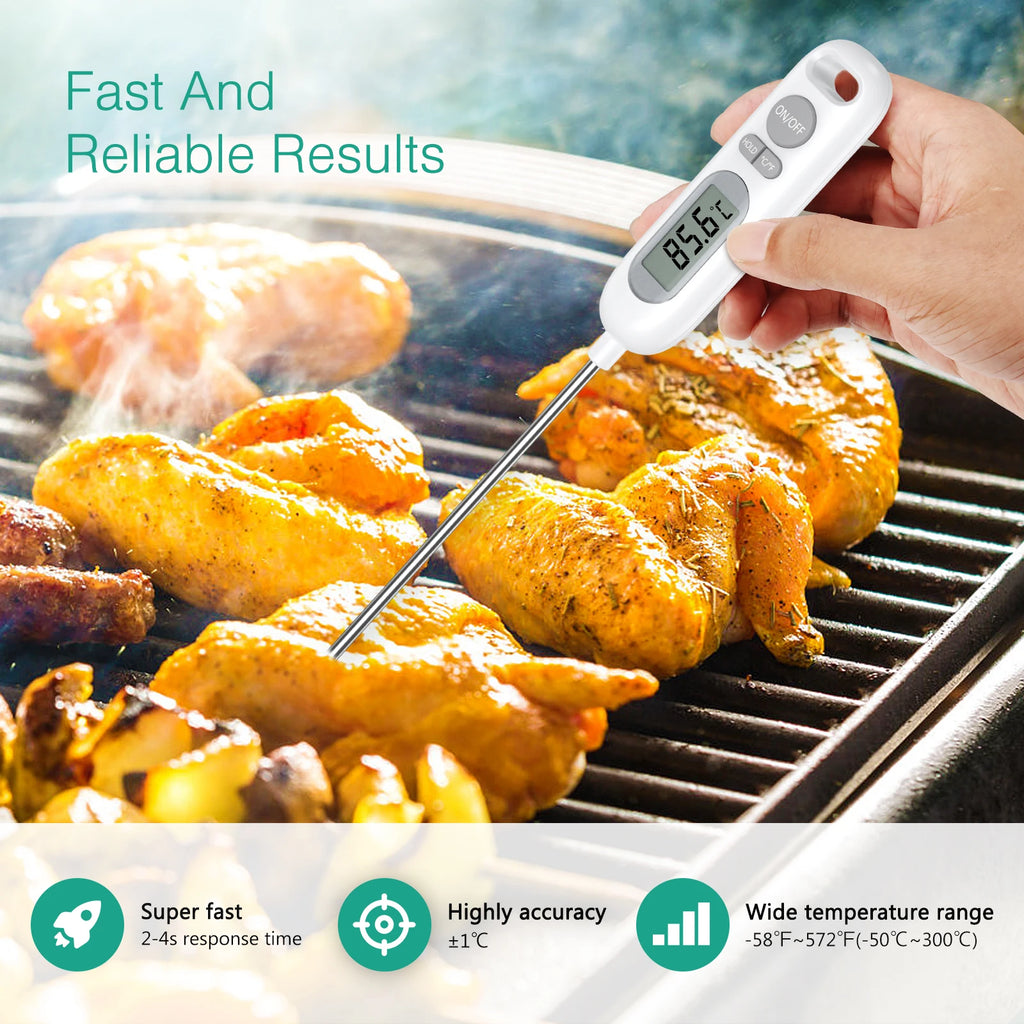 ORIA Digital Meat and BBQ Thermometer Cooking Probe for Water, Milk, Oil, Oven Temperature Measurement