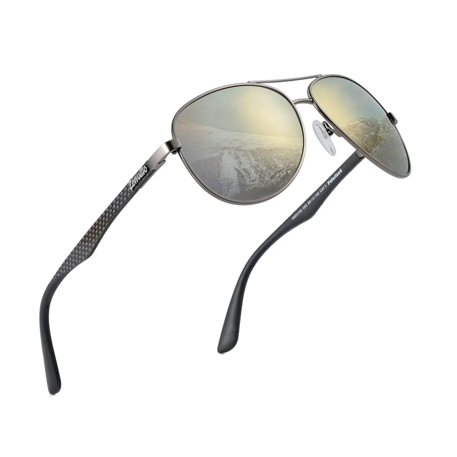 CowLost | zenottic-hot-sale-carbon-fiber-polarized-sunglasses-pilot-shade-for-men |3
