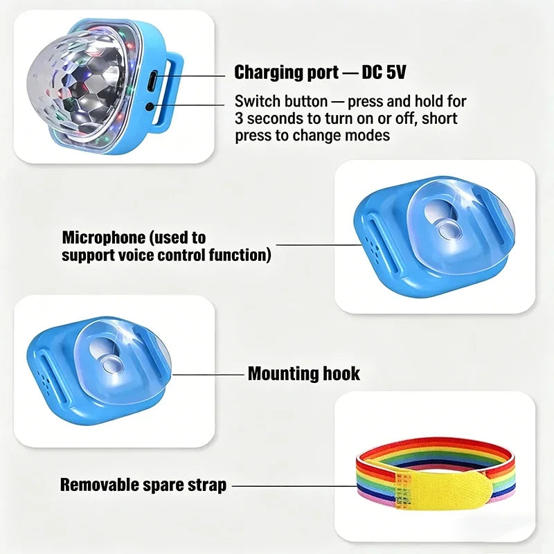 CowLost | bracelets-product_id-mini-portable-usb-rechargeable-led-wrist-strobe-lamp-for-party-car |9