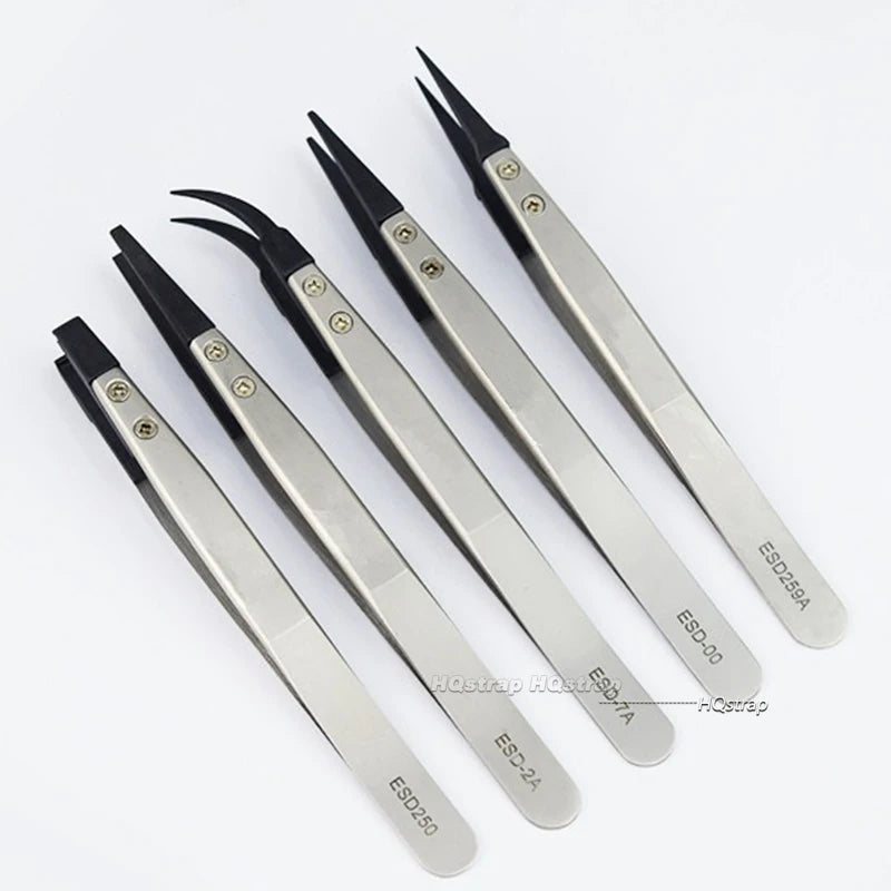 CowLost | watches-product_id-stainless-antistatic-esd-259a-esd-259-esd-7a-watch-hands-tweezers-straight-elbow-handle-tools |3