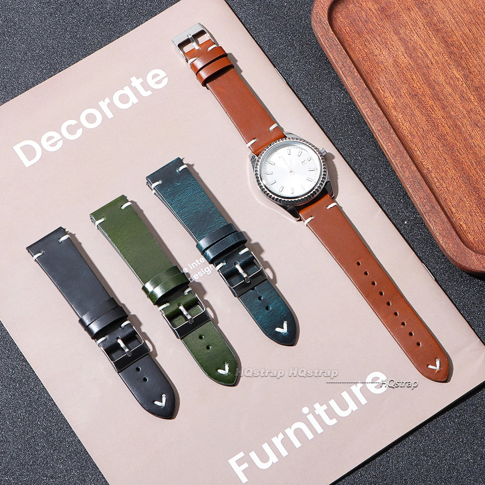 CowLost | watch-bands-product_id-handmade-retro-genuine-leather-quick-release-watchbands-18mm-22mm-for-seiko-universal |3
