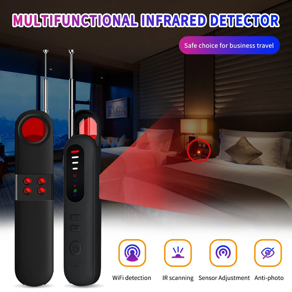 CowLost | product_id-hidden-camera-detector-with-infrared-gps-eavesdropping-detection-adjustable-sensitivity-for-privacy |1