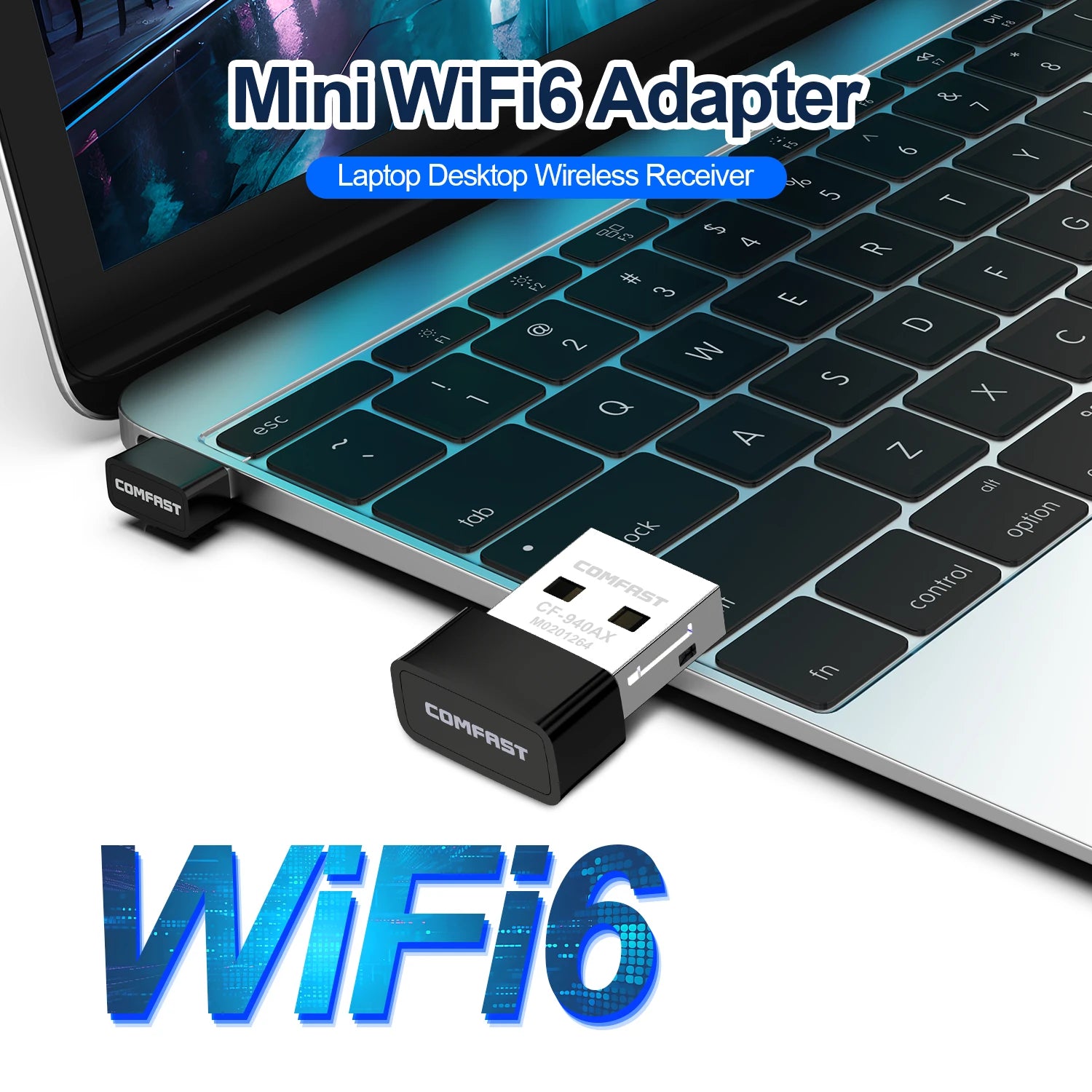 CowLost | comfast-mini-usb-wifi6-dongle-network-card-2-4ghz-wi-fi-lan-adapter |2