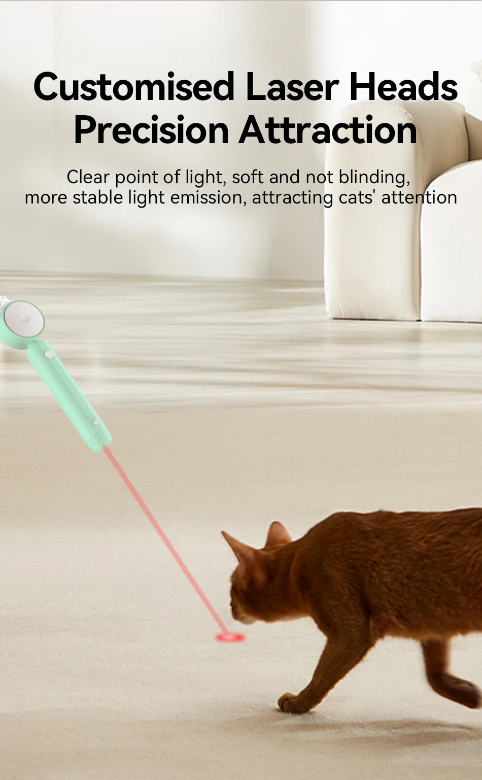CowLost | cat-treats-rojeco-interactive-retractable-cat-laser-toy-with-feather-teaser |11