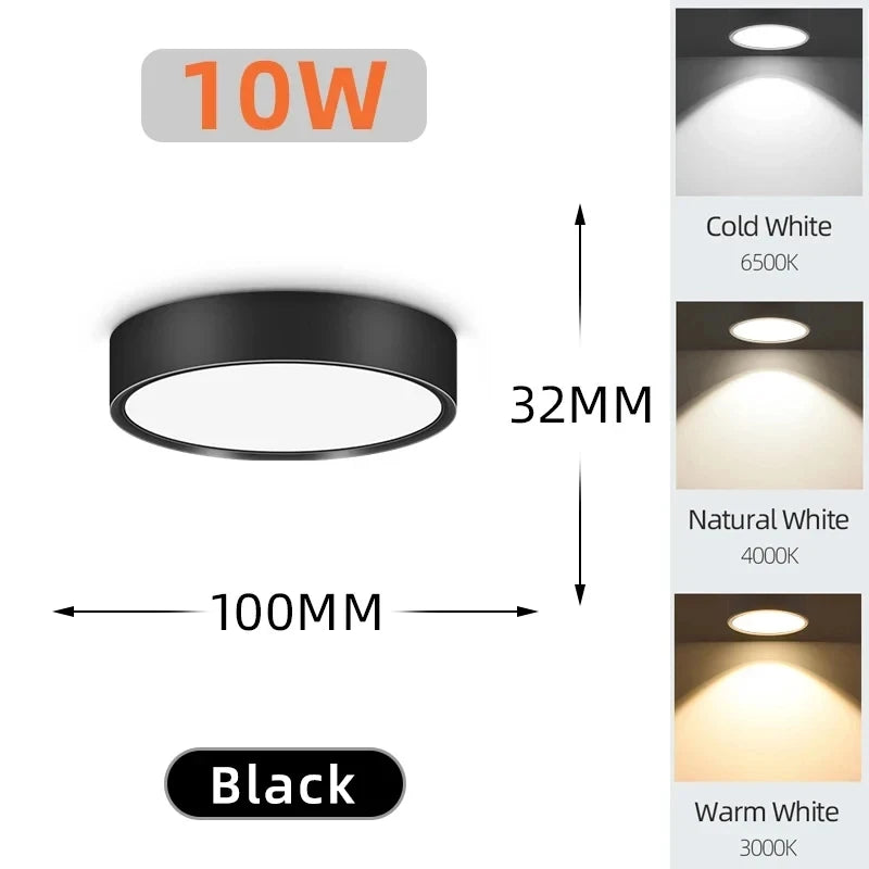 CowLost | seasonal-holiday-decorations-spot-led-ceiling-light-110-220v-surface-mounted-downlight-fixture |33